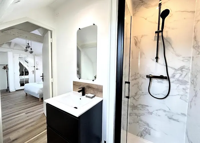 Apartment 2 Carteret Cosy Proche Centre *